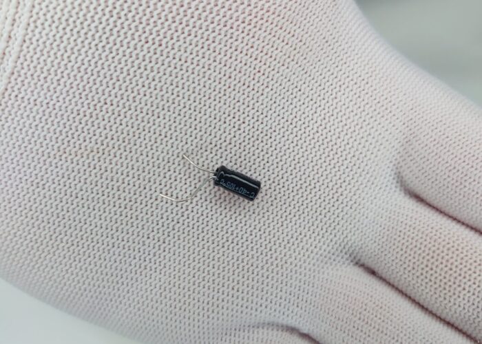 Electrolytic aluminum capacitor 0.1μF 電解アルミコンデンサ 0.1μF_PENGLIN